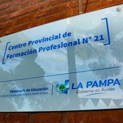 Inauguraron el Centro Provincial de Formación Profesional N° 21